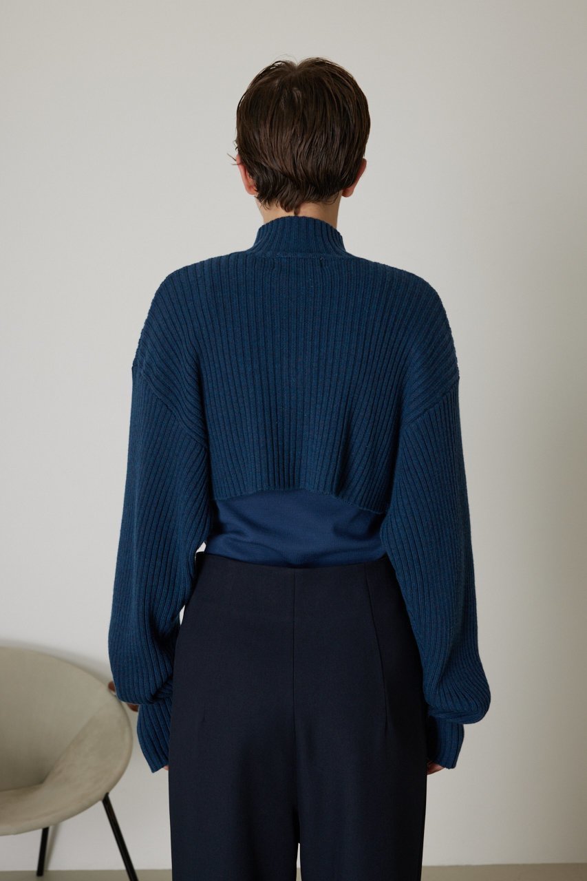 【リムアーク/RIM.ARK】のTank set knit tops/ニット 人気、トレンドファッション・服の通販 founy(ファニー) ファッション Fashion レディースファッション Fashion for Women トップス・カットソー Cut & Sew Tops ニット Knit Tops & Sweaters カジュアルプルオーバー・ニットトップス Pullovers & Knit Tops / Casual Pullovers カーディガン Cardigan, Knitwear ショート Short, Short Length タンク Tank Top, Sleeveless Top ハイネック High Neck, Mock Neck ベーシック Basic, Essential other-8|ID: prp329100003510761 ipo3291000000032962482