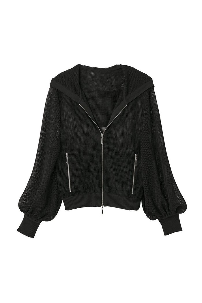 【デイジーリン/DAISY LIN】のElegant Mesh Parka インテリア・キッズ・メンズ・レディースファッション・服の通販 founy(ファニー) https://founy.com/ ファッション Fashion レディースファッション Fashion for Women トップス・カットソー Cut & Sew Tops シャツ・ブラウス・オフィスカジュアル Elegant Blouses & Button-Ups レディースパーカー・カジュアルフーディー Casual Hoodies & Sweatshirts ロングTシャツ・Tシャツ Longline T-Shirts & Tees スウェット・クルーネックトップス Sweatshirts & Crewnecks / Relaxed Fit Sweat Tops カットソー・ベーシックTシャツ Cut-and-Sewn Tops / Stretch Tees & Basics インナー Innerwear タンク Tank Top, Sleeveless Top トレンド Trend, Trending Now メッシュ Mesh, Net Fabric |ID: prp329100003512994 ipo3291000000032897109