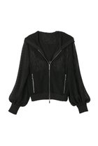 【デイジーリン/DAISY LIN】のElegant Mesh Parka ブラックブラック|ID: prp329100003512994 ipo3291000000032897112