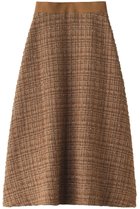 【ドメル/DOMELLE】のキャメルツイードスカート 人気、トレンドファッション・服の通販 founy(ファニー) ファッション Fashion レディースファッション WOMEN スカート Skirt ロングスカート Long Skirt クラシカル セットアップ ブルゾン ロング thumbnail キャメル|ID: prp329100003512996 ipo3291000000023211440