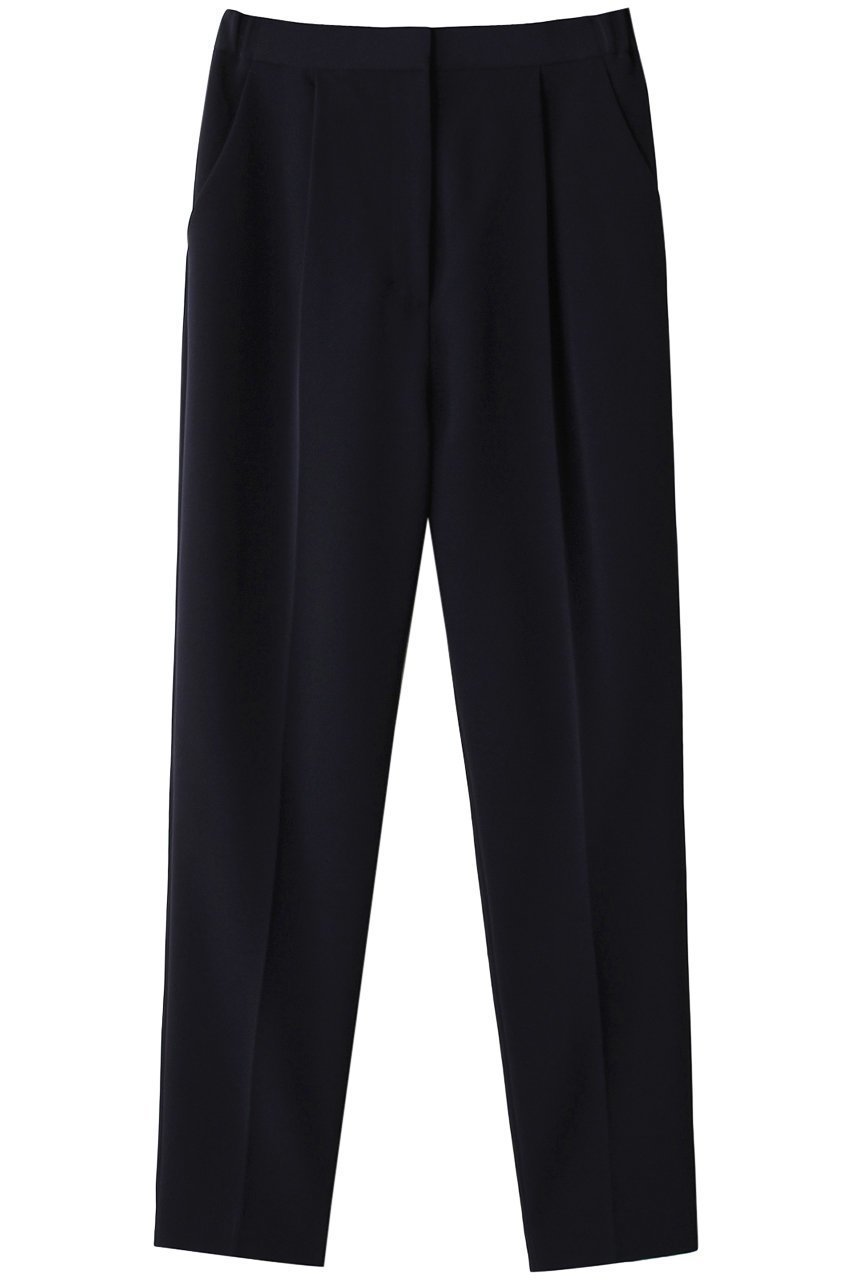 【エムダブリュー/MW】のトリアセテート(S) スリムタック パンツ インテリア・キッズ・メンズ・レディースファッション・服の通販 founy(ファニー) 　ファッション　Fashion　レディースファッション　Fashion for Women　パンツ　Pants & Trousers　シンプル　Simple, Minimal　スリム　Slim, Slim Fit　再入荷　Restock / Back in Stock　ネイビー|ID: prp329100003515644 ipo3291000000032939252