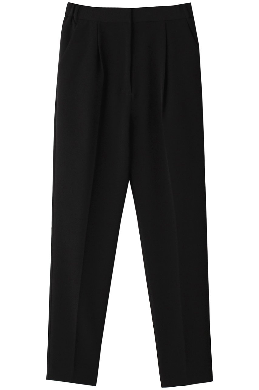 【エムダブリュー/MW】のトリアセテート(S) スリムタック パンツ インテリア・キッズ・メンズ・レディースファッション・服の通販 founy(ファニー) 　ファッション　Fashion　レディースファッション　Fashion for Women　パンツ　Pants & Trousers　シンプル　Simple, Minimal　スリム　Slim, Slim Fit　再入荷　Restock / Back in Stock　ブラック|ID: prp329100003515644 ipo3291000000032939258