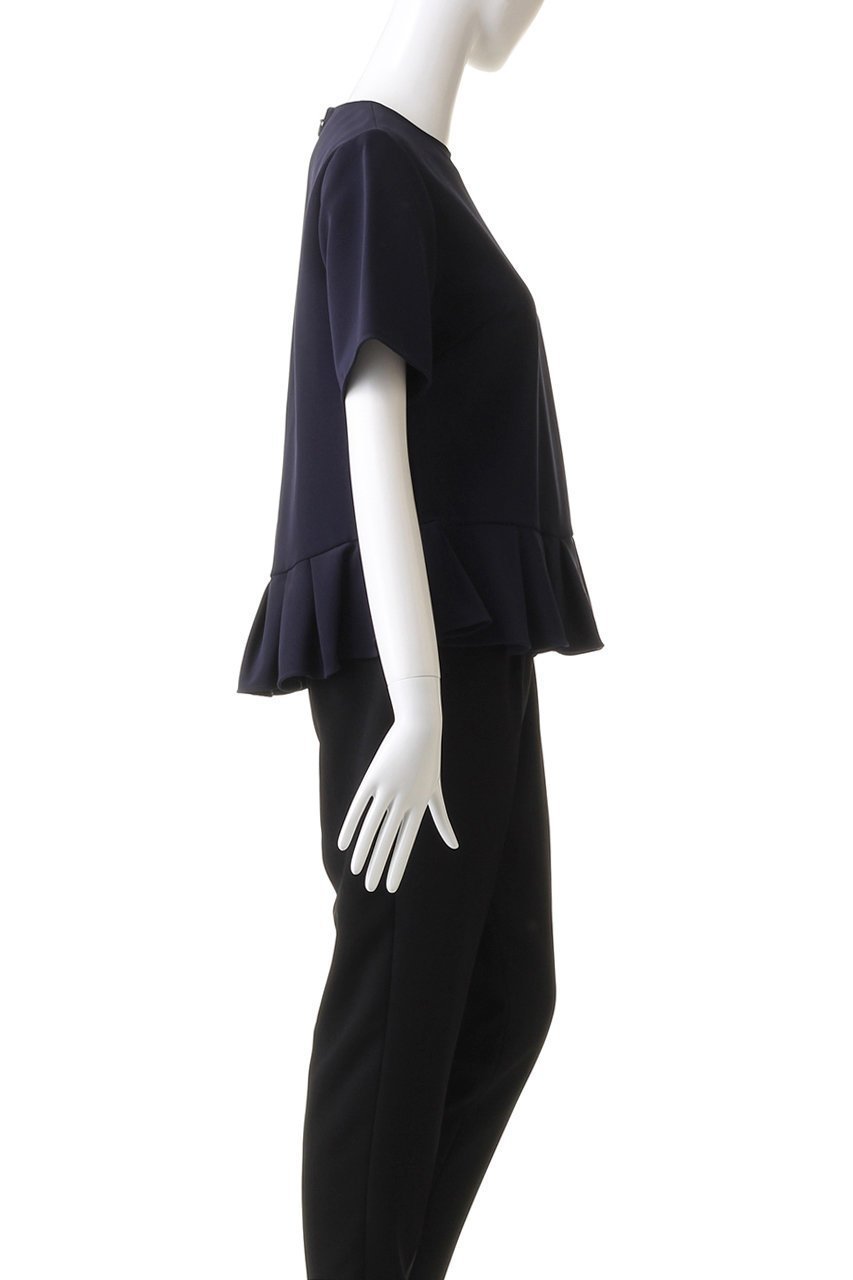 【エムダブリュー/MW】のストレッチ ペプラムタック ブラウス 人気、トレンドファッション・服の通販 founy(ファニー) 　ファッション　Fashion　レディースファッション　Fashion for Women　トップス・カットソー　Cut & Sew Tops　シャツ・ブラウス・オフィスカジュアル　Elegant Blouses & Button-Ups　ショート　Short, Short Length　ストレッチ　Stretch, Stretchy Fabric　スリーブ　Sleeve, Long Sleeve / Short Sleeve　パーティ　Party, Party Style　ペプラム　Peplum, Flared Hem　マニッシュ　Mannish, Boyish　other-3|ID: prp329100003515646 ipo3291000000032908232