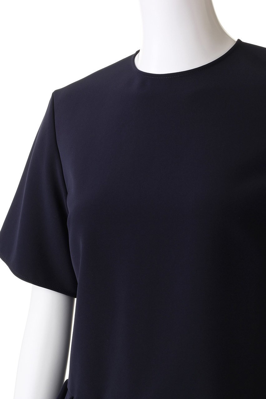 【エムダブリュー/MW】のストレッチ ペプラムタック ブラウス 人気、トレンドファッション・服の通販 founy(ファニー) 　ファッション　Fashion　レディースファッション　Fashion for Women　トップス・カットソー　Cut & Sew Tops　シャツ・ブラウス・オフィスカジュアル　Elegant Blouses & Button-Ups　ショート　Short, Short Length　ストレッチ　Stretch, Stretchy Fabric　スリーブ　Sleeve, Long Sleeve / Short Sleeve　パーティ　Party, Party Style　ペプラム　Peplum, Flared Hem　マニッシュ　Mannish, Boyish　other-5|ID: prp329100003515646 ipo3291000000032908237