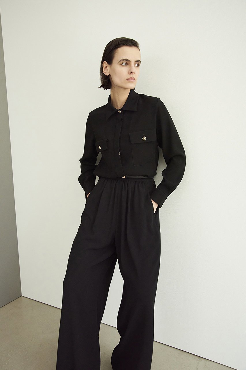 【エムダブリュー/MW】のバックサテン ギャザー パンツ 人気、トレンドファッション・服の通販 founy(ファニー) 　ファッション　Fashion　レディースファッション　Fashion for Women　パンツ　Pants & Trousers　バッグ　Bags　おすすめ　Recommended / Our Picks　ギャザー　Gathered, Ruffled　サテン　Satin, Glossy Fabric　other-6|ID: prp329100003515648 ipo3291000000032907034