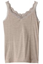 【キッドブルー/KID BLUE】の23シルクベア天キャミソール ベージュ|ID: prp329100003515661 ipo3291000000035967148