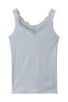 【キッドブルー/KID BLUE】の23シルクベア天キャミソール サックス|ID: prp329100003515661 ipo3291000000035967149