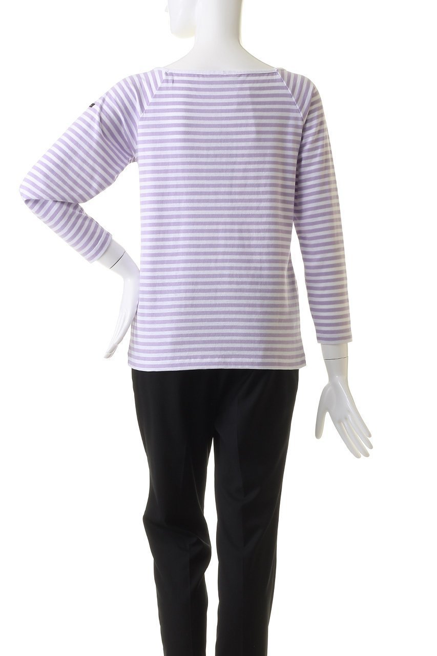 【エリオポール/heliopole】の【Le Minor】MARINIERE CARRE カットソー 人気、トレンドファッション・服の通販 founy(ファニー) 　ファッション　Fashion　レディースファッション　Fashion for Women　トップス・カットソー　Cut & Sew Tops　シャツ・ブラウス・オフィスカジュアル　Elegant Blouses & Button-Ups　ロングTシャツ・Tシャツ　Longline T-Shirts & Tees　カットソー・ベーシックTシャツ　Cut-and-Sewn Tops / Stretch Tees & Basics　インナー　Innerwear　カットソー　Cut and Sewn Top　コンパクト　Compact, Small Size　スリーブ　Sleeve, Long Sleeve / Short Sleeve　パッチ　Patch, Appliqué　ボーダー　Border, Stripe　ロング　Long, Long-Length　other-4|ID: prp329100003515675 ipo3291000000035532459