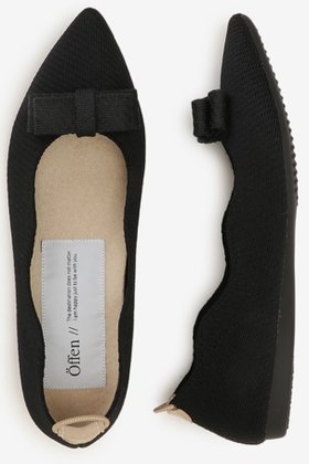 【オッフェン/Offen】 pointed-RUBAN人気、トレンドファッション・服の通販 founy(ファニー) ファッション Fashion レディースファッション Fashion for Women おすすめ Recommended / Our Picks クッション Cushion, Throw Pillow シューズ Shoes, Footwear フェミニン Feminine, Girly フラット Flat, Flat Shoes 軽量 Lightweight, Ultra Light |ID:prp329100003515697