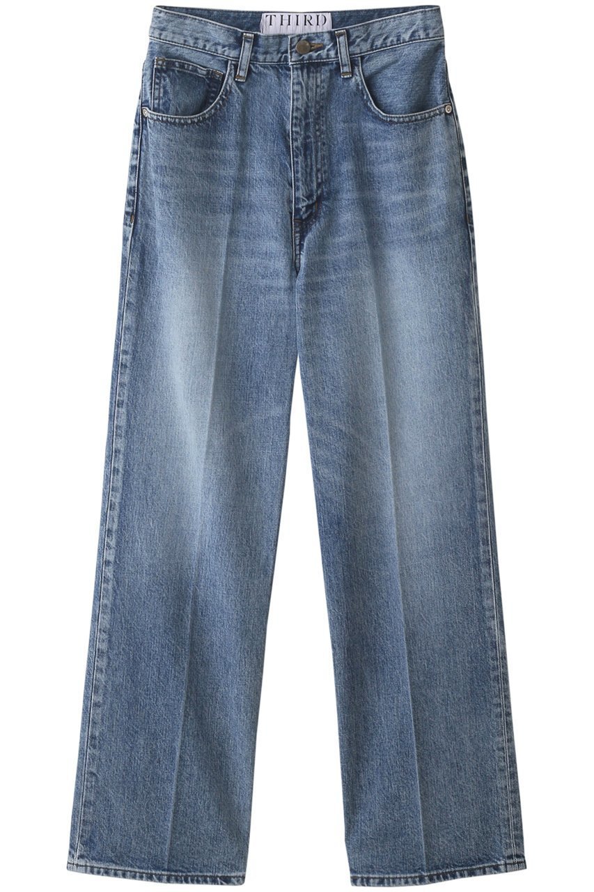 【サードマガジン/THIRD MAGAZINE】のデニムセンタープレスパンツ 人気、トレンドファッション・服の通販 founy(ファニー) ファッション Fashion レディースファッション Fashion for Women パンツ Pants & Trousers デニムパンツ・ジーンズ・美脚デニム Denim Jeans & Pants センター Center, Center Line デニム Denim, Jeans Material other-1|ID: prp329100003520325 ipo3291000000036010822