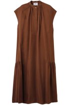 【プルミエ アロンディスモン/1er Arrondissement】のキュプラフィブリルシャツワンピース ブラウン|ID: prp329100003520328 ipo3291000000036180788