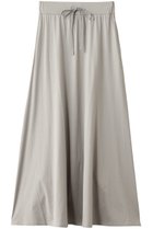 【スリー ドッツ/three dots】のロングステープルヤーン スカート グレー|ID: prp329100003522195 ipo3291000000033964373