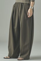 【カレンソロジー/Curensology】のウールトロドロストパンツ カーキ|ID: prp329100003524220 ipo3291000000036260222