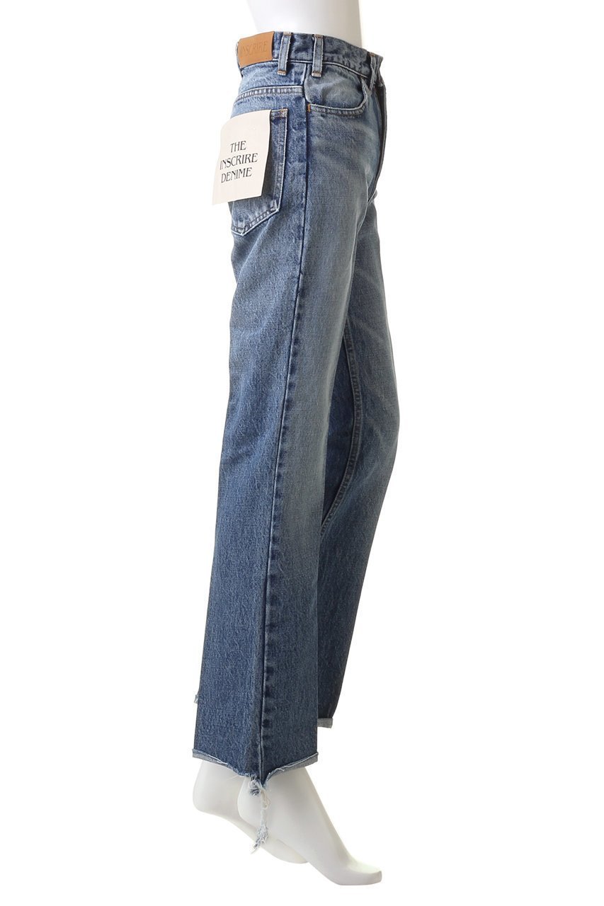 【アンスクリア/INSCRIRE】のフレアデニムパンツ 人気、トレンドファッション・服の通販 founy(ファニー) 　ファッション　Fashion　レディースファッション　Fashion for Women　パンツ　Pants & Trousers　デニムパンツ・ジーンズ・美脚デニム　Denim Jeans & Pants　ウォッシュ　Washed Finish　センター　Center, Center Line　デニム　Denim, Jeans Material　トレンド　Trend, Trending Now　フレア　Flare, Flared　other-3|ID: prp329100003524235 ipo3291000000032829679