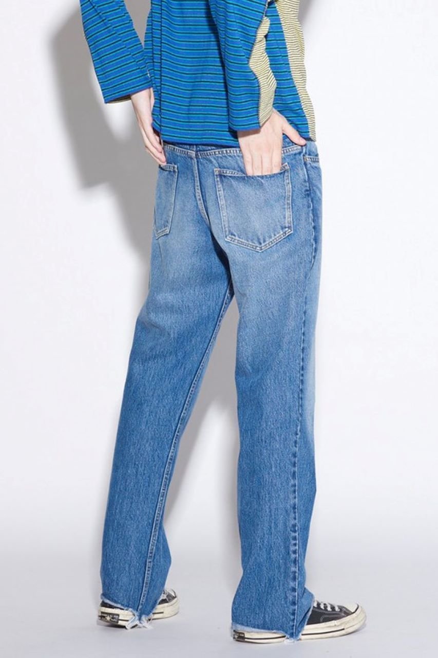 【アンスクリア/INSCRIRE】のフレアデニムパンツ 人気、トレンドファッション・服の通販 founy(ファニー) 　ファッション　Fashion　レディースファッション　Fashion for Women　パンツ　Pants & Trousers　デニムパンツ・ジーンズ・美脚デニム　Denim Jeans & Pants　ウォッシュ　Washed Finish　センター　Center, Center Line　デニム　Denim, Jeans Material　トレンド　Trend, Trending Now　フレア　Flare, Flared　other-7|ID: prp329100003524235 ipo3291000000032829683