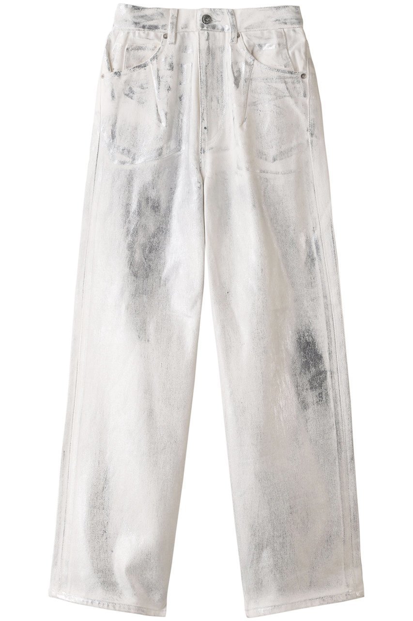 【プランク プロジェクト/PRANK PROJECT】のカスレ泊デニム / Blur Leaf Denim 人気、トレンドファッション・服の通販 founy(ファニー) 　ファッション　Fashion　レディースファッション　Fashion for Women　パンツ　Pants & Trousers　デニムパンツ・ジーンズ・美脚デニム　Denim Jeans & Pants　ストレート　Straight, Straight Cut　デニム　Denim, Jeans Material　プリント　Print, Printed Pattern　 other-1|ID: prp329100003529525 ipo3291000000032828485