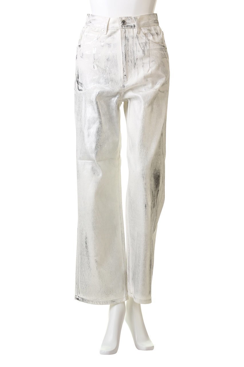 【プランク プロジェクト/PRANK PROJECT】のカスレ泊デニム / Blur Leaf Denim 人気、トレンドファッション・服の通販 founy(ファニー) ファッション Fashion レディースファッション Fashion for Women パンツ Pants & Trousers デニムパンツ・ジーンズ・美脚デニム Denim Jeans & Pants ストレート Straight, Straight Cut デニム Denim, Jeans Material プリント Print, Printed Pattern other-2|ID: prp329100003529525 ipo3291000000034423530