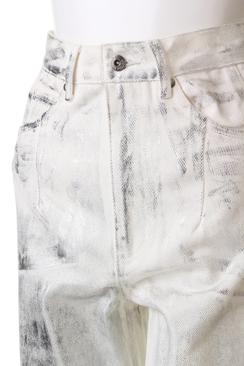 【プランク プロジェクト/PRANK PROJECT】のカスレ泊デニム / Blur Leaf Denim 人気、トレンドファッション・服の通販 founy(ファニー) ファッション Fashion レディースファッション Fashion for Women パンツ Pants & Trousers デニムパンツ・ジーンズ・美脚デニム Denim Jeans & Pants ストレート Straight, Straight Cut デニム Denim, Jeans Material プリント Print, Printed Pattern other-5|ID: prp329100003529525 ipo3291000000034423533