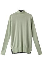 【ベイジ,/BEIGE,】のLA MONNAIE(ラ モネ)/タートルニット セージ×ミッドグレー|ID: prp329100003529551 ipo3291000000035722626