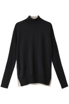 【ベイジ,/BEIGE,】のLA MONNAIE(ラ モネ)/タートルニット ネイビー×ボーン|ID: prp329100003529551 ipo3291000000035722627
