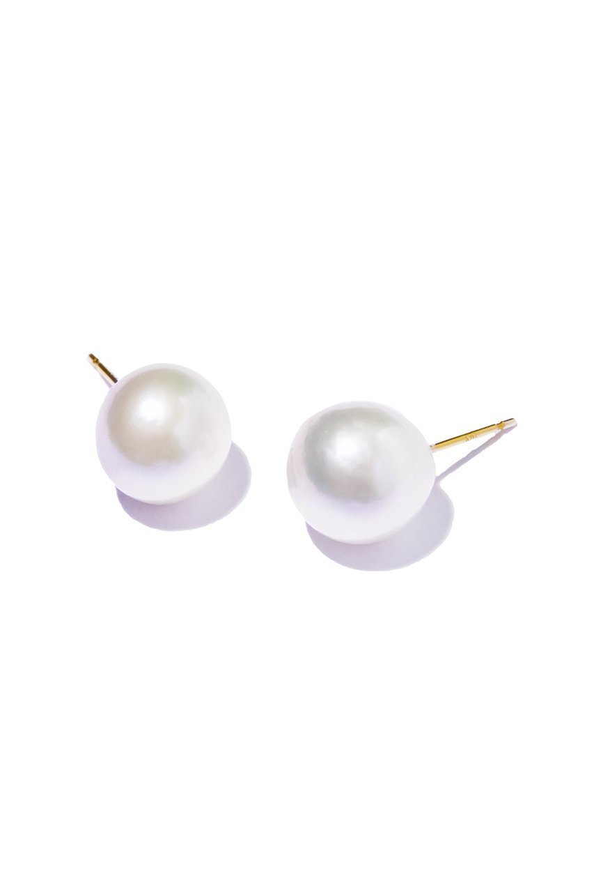 【ルボンボン/les bonbon】のlarge stud pearl ピアス インテリア・キッズ・メンズ・レディースファッション・服の通販 founy(ファニー) 　ファッション　Fashion　レディースファッション　Fashion for Women　ジュエリー　Jewelry　ファッションリング　Fashion Rings　イヤリング・フープ・ドロップタイプ　Hoop, Drop & Clip Earrings　おすすめ　Recommended / Our Picks　イヤリング　Earrings　パール　Pearl, Pearl Accent　ゴールド|ID: prp329100003529567 ipo3291000000033327736