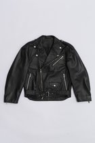【プランク プロジェクト/PRANK PROJECT】のSHEEPレザーライダースジャケット / SHEEP Leather Biker Jacket BLK(ブラック)|ID: prp329100003534074 ipo3291000000023310010