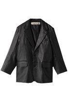 【プランク プロジェクト/PRANK PROJECT】のSHEEPレザーテーラードジャケット / SHEEP Leather Tailored Jacket BLK(ブラック)|ID: prp329100003534075 ipo3291000000036223739
