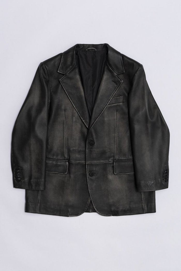 【プランク プロジェクト/PRANK PROJECT】のラブオフSHEEPレザーテーラードジャケット / Rub Off SHEEP Leather Tailored Jacket インテリア・キッズ・メンズ・レディースファッション・服の通販 founy(ファニー) https://founy.com/ ファッション Fashion レディースファッション WOMEN アウター Coat Outerwear ジャケット Jackets テーラードジャケット Tailored Jackets ジャケット Jacket ヴィンテージ Vintage 冬 Winter |ID: prp329100003534076 ipo3291000000023310013