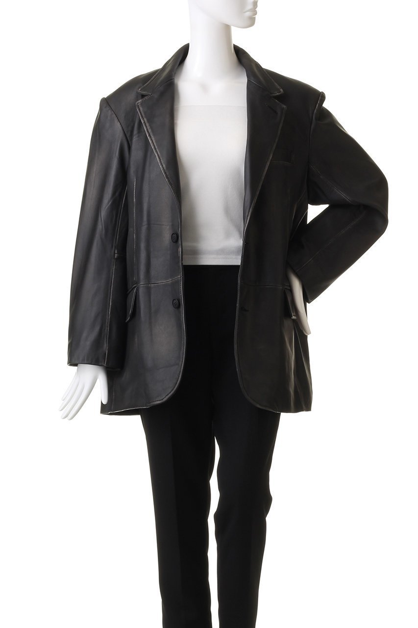 【プランク プロジェクト/PRANK PROJECT】のラブオフSHEEPレザーテーラードジャケット / Rub Off SHEEP Leather Tailored Jacket 人気、トレンドファッション・服の通販 founy(ファニー) 　ファッション　Fashion　レディースファッション　Fashion for Women　アウター　Coat / Outerwear Collection　レディースジャケット・軽アウター　Jackets　テーラードジャケット / 通勤・きれいめスタイル　Tailored Jackets & Blazers　ヴィンテージ　Vintage Style　ジャケット　Jacket, Outerwear　冬　Winter / This Winter　other-7|ID: prp329100003534076 ipo3291000000032966521