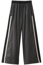 【プランク プロジェクト/PRANK PROJECT】のフェイクレザーサイドライントラックパンツ / Synthetic Leather Side Line Track Pants GRY(グレー)|ID:prp329100003534080