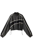 【プランク プロジェクト/PRANK PROJECT】のフェイクレザートラックブルゾン / Synthetic Leather Track Blouson GRY(グレー)|ID: prp329100003534081 ipo3291000000036699101