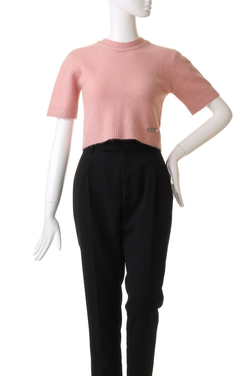 【プランク プロジェクト/PRANK PROJECT】のラクーン2WAYハーフスリーブニット / Raccoon 2WAY Half Sleeve Knit 人気、トレンドファッション・服の通販 founy(ファニー) 　ファッション　Fashion　レディースファッション　Fashion for Women　トップス・カットソー　Cut & Sew Tops　ニット　Knit Tops & Sweaters　カーディガン・羽織り　Layered Style Cardigans　おすすめ　Recommended / Our Picks　アンゴラ　Angora Knitwear　オケージョン　Occasion Wear　カーディガン　Cardigan, Knitwear　クロップド　Cropped, Short Length　シンプル　Simple, Minimal　ボレロ　Bolero, Short Cardigan　半袖　Short Sleeve, Half Sleeve　other-2|ID: prp329100003534082 ipo3291000000036906511