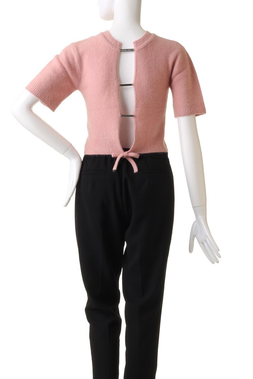 【プランク プロジェクト/PRANK PROJECT】のラクーン2WAYハーフスリーブニット / Raccoon 2WAY Half Sleeve Knit 人気、トレンドファッション・服の通販 founy(ファニー) 　ファッション　Fashion　レディースファッション　Fashion for Women　トップス・カットソー　Cut & Sew Tops　ニット　Knit Tops & Sweaters　カーディガン・羽織り　Layered Style Cardigans　おすすめ　Recommended / Our Picks　アンゴラ　Angora Knitwear　オケージョン　Occasion Wear　カーディガン　Cardigan, Knitwear　クロップド　Cropped, Short Length　シンプル　Simple, Minimal　ボレロ　Bolero, Short Cardigan　半袖　Short Sleeve, Half Sleeve　other-4|ID: prp329100003534082 ipo3291000000036906513