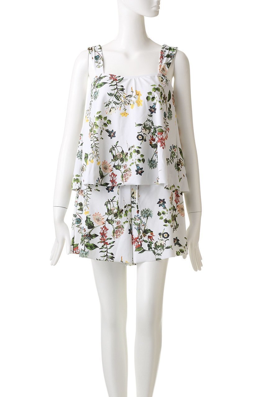 【レイール/Reir】のArt Botanical3点セット 人気、トレンドファッション・服の通販 founy(ファニー) 　ファッション　Fashion　レディースファッション　WOMEN　トップス・カットソー　Tops/Tshirt　キャミソール / ノースリーブ　No Sleeves　シャツ/ブラウス　Shirts/Blouses　ロング / Tシャツ　T-Shirts　カットソー　Cut and Sewn　キャミソール　Camisole　ショート　Short　タンク　Tank　フェミニン　Feminine　リゾート　Resort　other-2|ID: prp329100003534219 ipo3291000000031400287