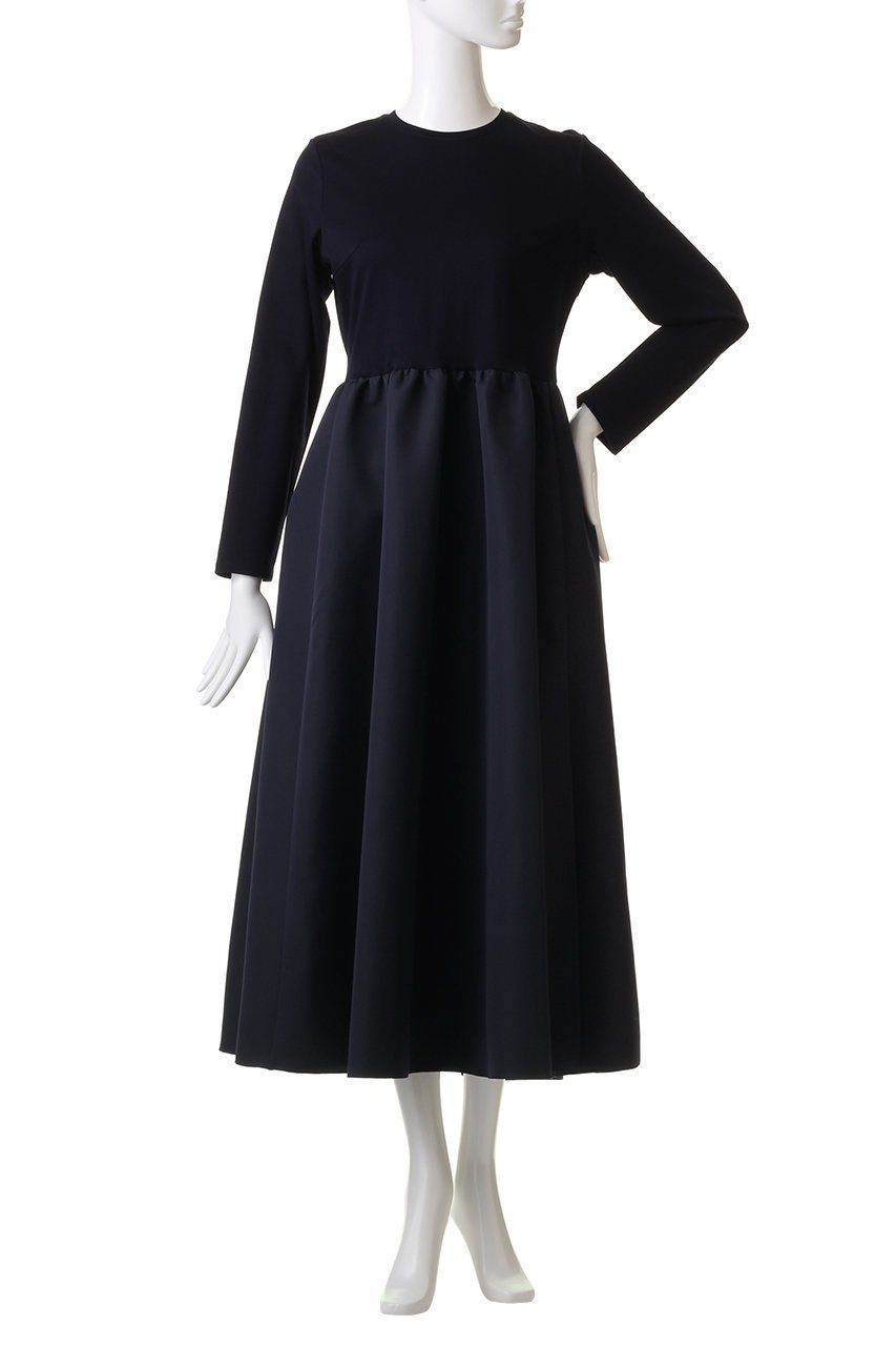 【アミカ/AMICA】のバレリーナT-ドレス 人気、トレンドファッション・服の通販 founy(ファニー) 　ファッション　Fashion　レディースファッション　Fashion for Women　ワンピース　Dresses　フォーマル・パーティードレス・結婚式用ドレス　Elegant & Casual Dresses　チュニック　Tunic Tops & Dresses　グログラン　Grosgrain, Grosgrain Ribbon　今季　This Season, Current Season　切替　Switching, Contrast Panel　サテン　Satin, Glossy Fabric　チュニック　Tunic, Long Top　ドレス　Dress, One-Piece　人気　Popular, Best Seller　バレエ　Ballet, Ballet Style　モダン　Modern, Contemporary　リラックス　Relax, Relaxed Fit　ロング　Long, Long-Length　other-2|ID: prp329100003534224 ipo3291000000032862962