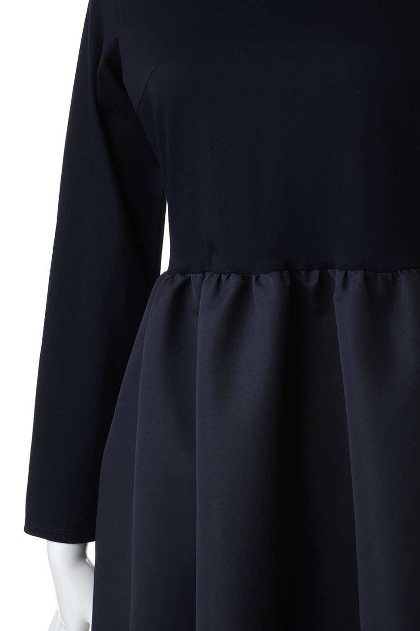 【アミカ/AMICA】のバレリーナT-ドレス 人気、トレンドファッション・服の通販 founy(ファニー) 　ファッション　Fashion　レディースファッション　Fashion for Women　ワンピース　Dresses　フォーマル・パーティードレス・結婚式用ドレス　Elegant & Casual Dresses　チュニック　Tunic Tops & Dresses　グログラン　Grosgrain, Grosgrain Ribbon　今季　This Season, Current Season　切替　Switching, Contrast Panel　サテン　Satin, Glossy Fabric　チュニック　Tunic, Long Top　ドレス　Dress, One-Piece　人気　Popular, Best Seller　バレエ　Ballet, Ballet Style　モダン　Modern, Contemporary　リラックス　Relax, Relaxed Fit　ロング　Long, Long-Length　other-5|ID: prp329100003534224 ipo3291000000032862976