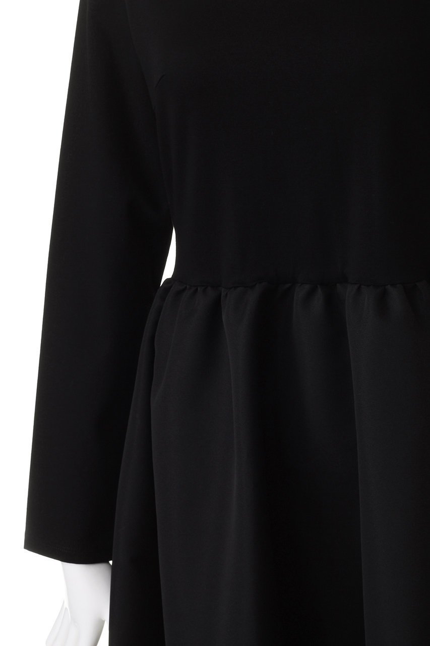 【アミカ/AMICA】のバレリーナT-ドレス 人気、トレンドファッション・服の通販 founy(ファニー) 　ファッション　Fashion　レディースファッション　Fashion for Women　ワンピース　Dresses　フォーマル・パーティードレス・結婚式用ドレス　Elegant & Casual Dresses　チュニック　Tunic Tops & Dresses　グログラン　Grosgrain, Grosgrain Ribbon　今季　This Season, Current Season　切替　Switching, Contrast Panel　サテン　Satin, Glossy Fabric　チュニック　Tunic, Long Top　ドレス　Dress, One-Piece　人気　Popular, Best Seller　バレエ　Ballet, Ballet Style　モダン　Modern, Contemporary　リラックス　Relax, Relaxed Fit　ロング　Long, Long-Length　other-5|ID: prp329100003534224 ipo3291000000035640801