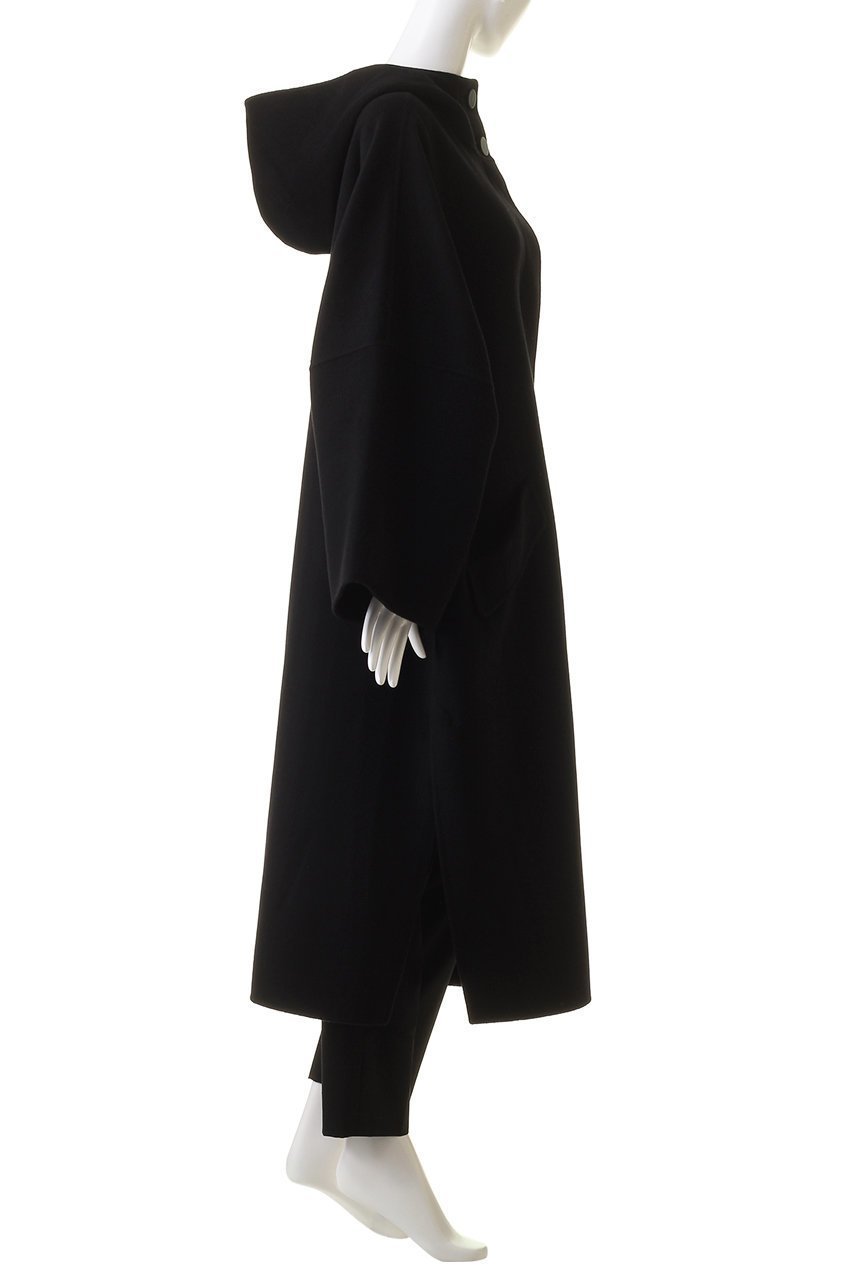 【アミカ/AMICA】のフーディージレ/コート 人気、トレンドファッション・服の通販 founy(ファニー) 　ファッション　Fashion　レディースファッション　Fashion for Women　アウター　Coat / Outerwear Collection　コート・ロングコート・ピーコート　Long Coats, Peacoats & More　ショート　Short, Short Length　スリット　Slit, Slit Detail　スリーブ　Sleeve, Long Sleeve / Short Sleeve　バランス　Balance, Style Balance　パターン　Pattern, Design Print　ロング　Long, Long-Length　エレガント 上品　Elegant　冬　Winter / This Winter　秋　Autumn　other-3|ID: prp329100003534225 ipo3291000000032932487
