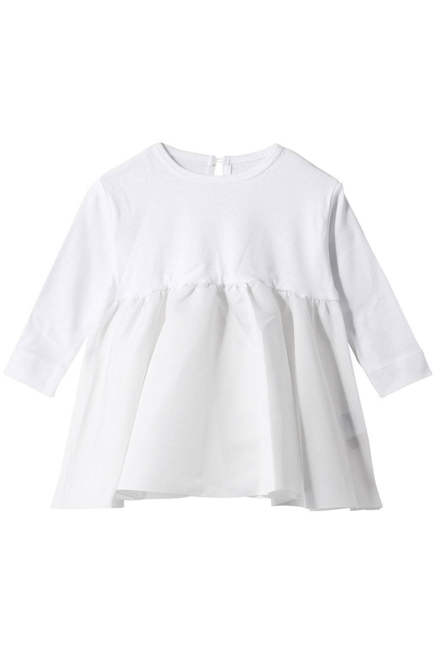 【アミカ/AMICA / KIDS】の【Baby&Kids】【定番】バレリーナロングT-ドレス インテリア・キッズ・メンズ・レディースファッション・服の通販 founy(ファニー) 　ファッション　Fashion　キッズファッション　Fashion for Kids　ワンピース　Dresses　秋　Autumn　グログラン　Grosgrain, Grosgrain Ribbon　今季　This Season, Current Season　ドレス　Dress, One-Piece　定番　Standard, Basic Item　人気　Popular, Best Seller　バレエ　Ballet, Ballet Style　ベビー　Baby, Babywear　モダン　Modern, Contemporary　リラックス　Relax, Relaxed Fit　ロング　Long, Long-Length　おすすめ　Recommended / Our Picks　ホワイト(7M-3Y)|ID: prp329100003534230 ipo3291000000032843910