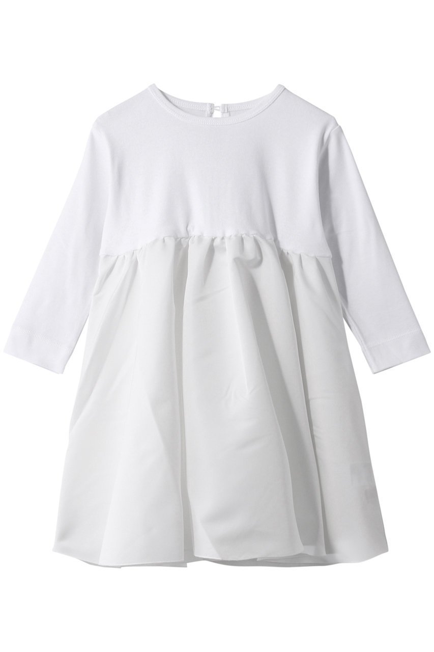 【アミカ/AMICA / KIDS】の【Baby&Kids】【定番】バレリーナロングT-ドレス インテリア・キッズ・メンズ・レディースファッション・服の通販 founy(ファニー) 　ファッション　Fashion　キッズファッション　Fashion for Kids　ワンピース　Dresses　秋　Autumn　グログラン　Grosgrain, Grosgrain Ribbon　今季　This Season, Current Season　ドレス　Dress, One-Piece　定番　Standard, Basic Item　人気　Popular, Best Seller　バレエ　Ballet, Ballet Style　ベビー　Baby, Babywear　モダン　Modern, Contemporary　リラックス　Relax, Relaxed Fit　ロング　Long, Long-Length　おすすめ　Recommended / Our Picks　ホワイト(4Y-6Y)|ID: prp329100003534230 ipo3291000000032843914