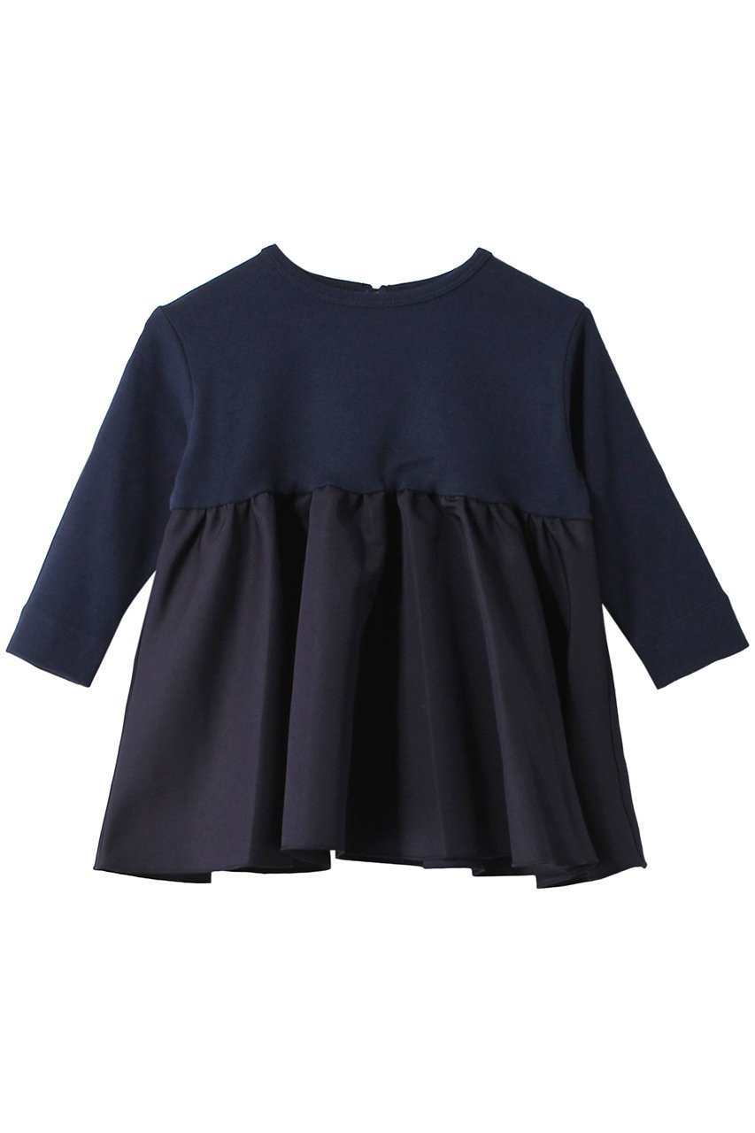【アミカ/AMICA / KIDS】の【Baby&Kids】【定番】バレリーナロングT-ドレス インテリア・キッズ・メンズ・レディースファッション・服の通販 founy(ファニー) 　ファッション　Fashion　キッズファッション　Fashion for Kids　ワンピース　Dresses　秋　Autumn　グログラン　Grosgrain, Grosgrain Ribbon　今季　This Season, Current Season　ドレス　Dress, One-Piece　定番　Standard, Basic Item　人気　Popular, Best Seller　バレエ　Ballet, Ballet Style　ベビー　Baby, Babywear　モダン　Modern, Contemporary　リラックス　Relax, Relaxed Fit　ロング　Long, Long-Length　おすすめ　Recommended / Our Picks　ロイヤルネイビー(7M-3Y)|ID: prp329100003534230 ipo3291000000032843951