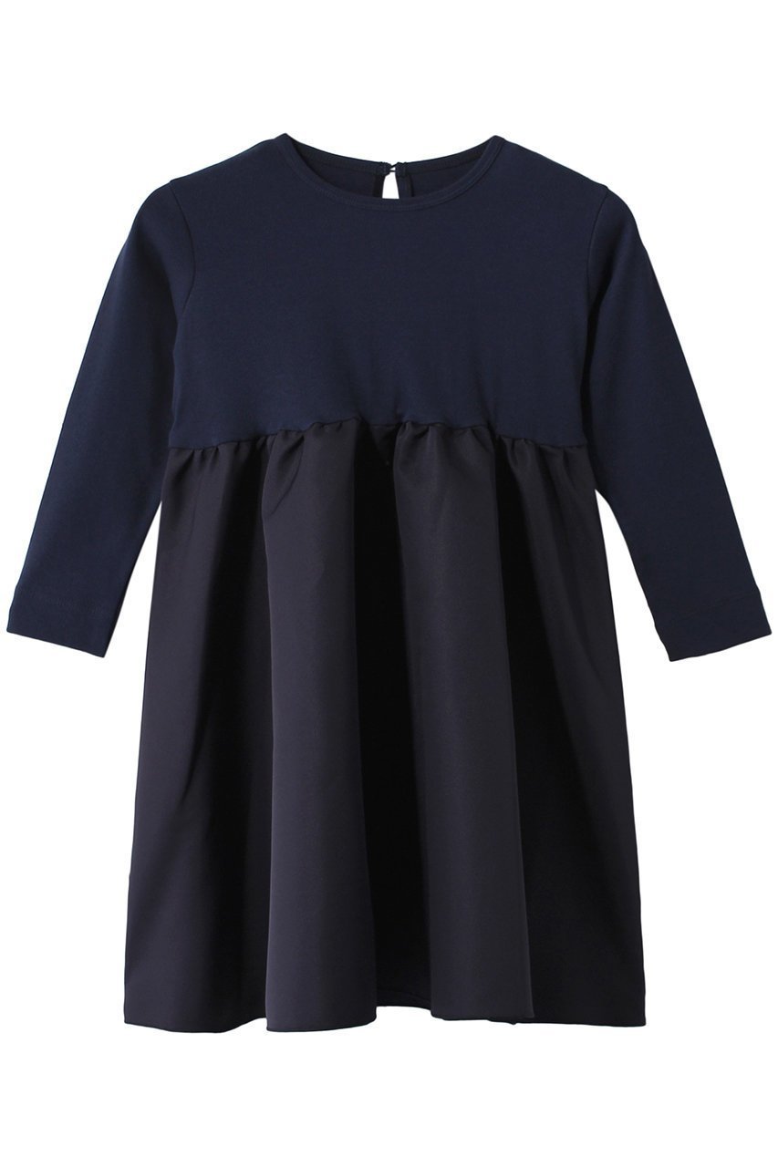 【アミカ/AMICA / KIDS】の【Baby&Kids】【定番】バレリーナロングT-ドレス インテリア・キッズ・メンズ・レディースファッション・服の通販 founy(ファニー) 　ファッション　Fashion　キッズファッション　Fashion for Kids　ワンピース　Dresses　秋　Autumn　グログラン　Grosgrain, Grosgrain Ribbon　今季　This Season, Current Season　ドレス　Dress, One-Piece　定番　Standard, Basic Item　人気　Popular, Best Seller　バレエ　Ballet, Ballet Style　ベビー　Baby, Babywear　モダン　Modern, Contemporary　リラックス　Relax, Relaxed Fit　ロング　Long, Long-Length　おすすめ　Recommended / Our Picks　ロイヤルネイビー(6Y-8Y)|ID: prp329100003534230 ipo3291000000032843962