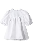 【アミカ/AMICA / KIDS】の【KIDS】クローバーパフドレス ブラック(9Y-11Y) 9Y-11Y ホワイト(1Y-3Y)|ID: prp329100003534240 ipo3291000000036031352