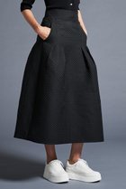 【アミカ/AMICA】のクローバークチュールスカート 人気、トレンドファッション・服の通販 founy(ファニー) ファッション Fashion レディースファッション WOMEN スカート Skirt ロングスカート Long Skirt エレガント 上品 Elegant フレア Flare ロング Long 人気 Popularity 今季 This Season thumbnail ブラック|ID: prp329100003534242 ipo3291000000023310530