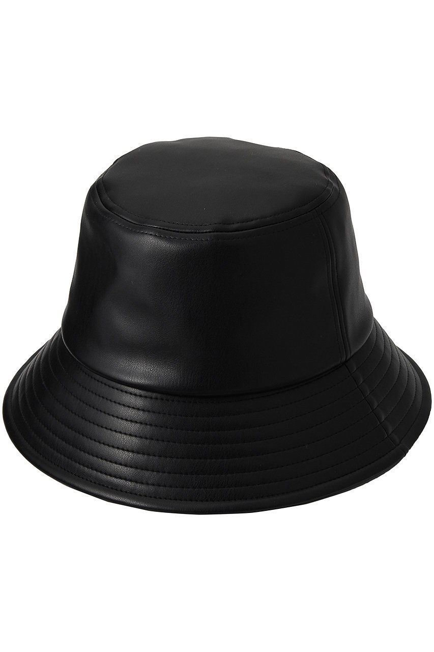 【ローズバッド/ROSE BUD】のフェイクレザーバケットハット 人気、トレンドファッション・服の通販 founy(ファニー) 　ファッション　Fashion　レディースファッション　WOMEN　帽子　Hats　シンプル　フェイクレザー　今季　定番　Standard　帽子　 other-1|ID: prp329100003536847 ipo3291000000023336451