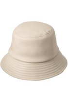 【ローズバッド/ROSE BUD】のフェイクレザーバケットハット 人気、トレンドファッション・服の通販 founy(ファニー) ファッション Fashion レディースファッション WOMEN 帽子 Hats シンプル フェイクレザー 今季 定番 Standard 帽子 thumbnail ホワイト|ID: prp329100003536847 ipo3291000000023336453