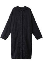 【ミズイロ インド/mizuiro ind】のwasher pleats hooded wide CT コート navy|ID:prp329100003538347