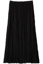 【ミズイロ インド/mizuiro ind】のwasher pleats flare SK スカート black|ID:prp329100003538392