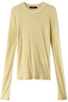 【スタニングルアー/STUNNING LURE】のシアーテレコロングTシャツ ライトイエロー|ID: prp329100003538404 ipo3291000000032899352