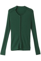 【リムアーク/RIM.ARK】のNeck design slim knit CD/ニットカーディガン 人気、トレンドファッション・服の通販 founy(ファニー) ファッション Fashion レディースファッション Fashion for Women トップス・カットソー Cut & Sew Tops ニット Knit Tops & Sweaters カーディガン・羽織り Layered Style Cardigans インナー Innerwear カーディガン Cardigan, Knitwear バランス Balance, Style Balance フォルム Silhouette, Form thumbnail グリーン|ID: prp329100003538414 ipo3291000000032962412